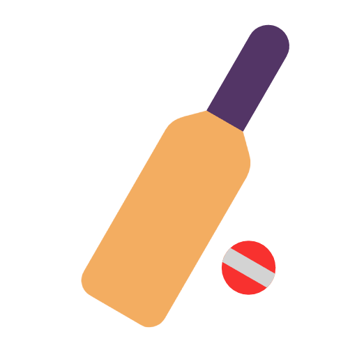 Microsoft design of the cricket game emoji verson:Windows-11-23H2