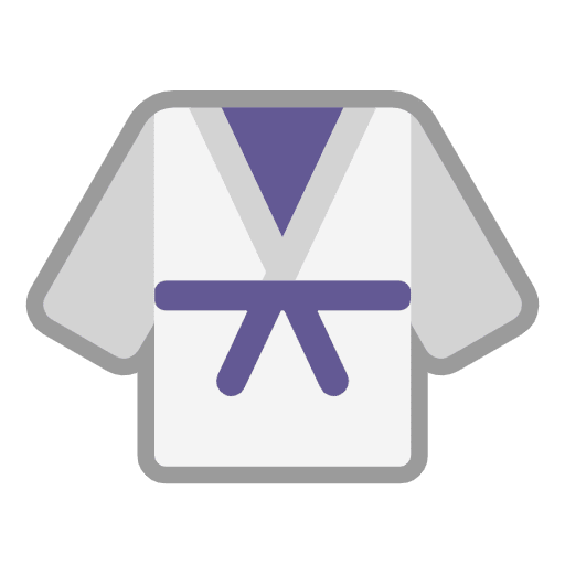 Microsoft design of the martial arts uniform emoji verson:Windows-11-23H2