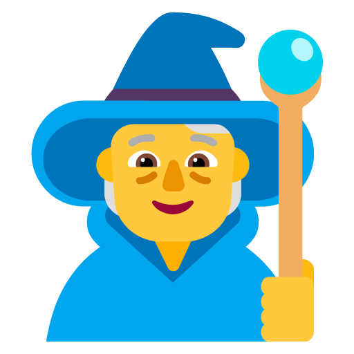Microsoft design of the mage emoji verson:Windows-11-22H2