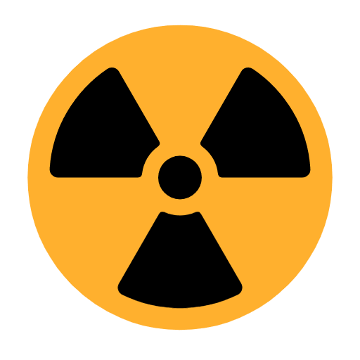 Microsoft design of the radioactive emoji verson:Windows-11-23H2