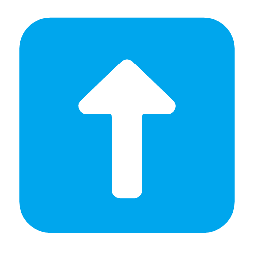 Microsoft design of the up arrow emoji verson:Windows-11-23H2