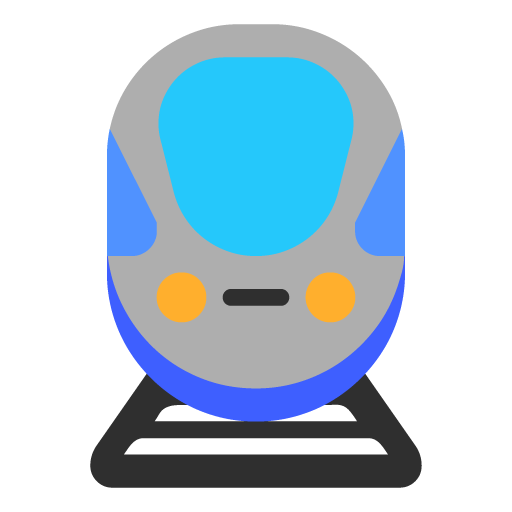 Microsoft design of the train emoji verson:Windows-11-22H2
