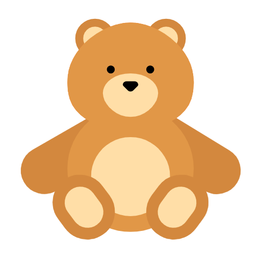 Microsoft design of the teddy bear emoji verson:Windows-11-23H2