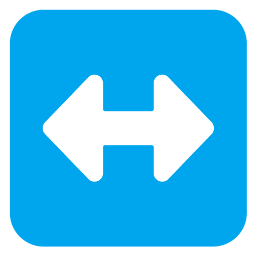 Microsoft design of the left-right arrow emoji verson:Windows-11-22H2