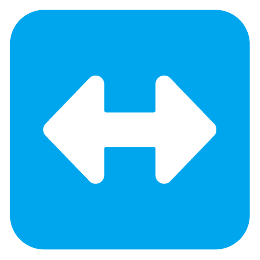 Microsoft design of the left-right arrow emoji verson:Windows-11-22H2