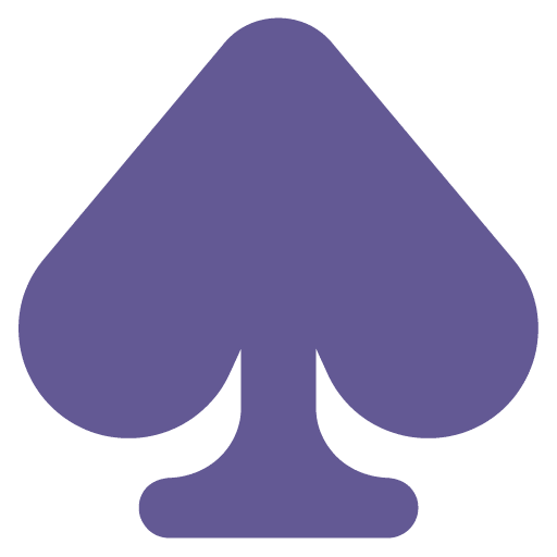 Microsoft design of the spade suit emoji verson:Windows-11-22H2