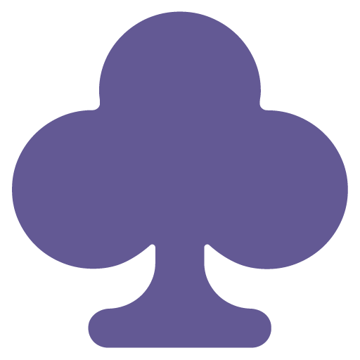 Microsoft design of the club suit emoji verson:Windows-11-22H2