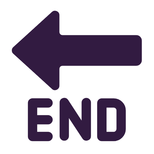 Microsoft design of the END arrow emoji verson:Windows-11-23H2
