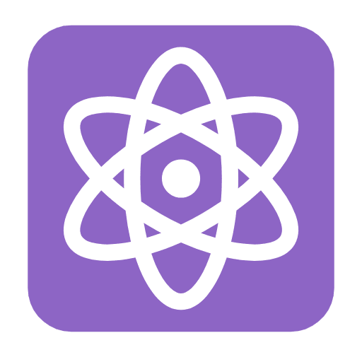 Microsoft design of the atom symbol emoji verson:Windows-11-23H2