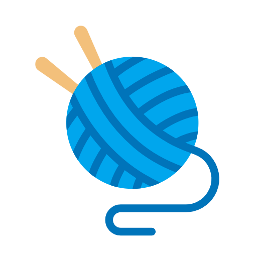 Microsoft design of the yarn emoji verson:Windows-11-23H2