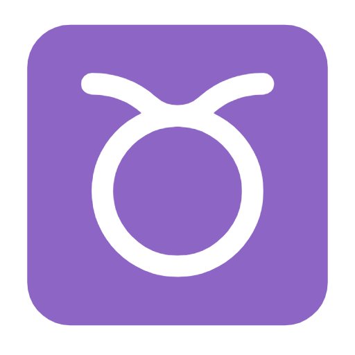 Microsoft design of the Taurus emoji verson:Windows-11-23H2