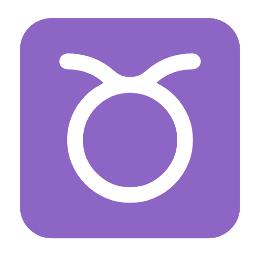 Microsoft design of the Taurus emoji verson:Windows-11-23H2