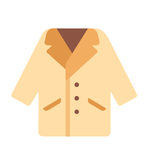 Microsoft design of the coat emoji verson:Windows-11-23H2