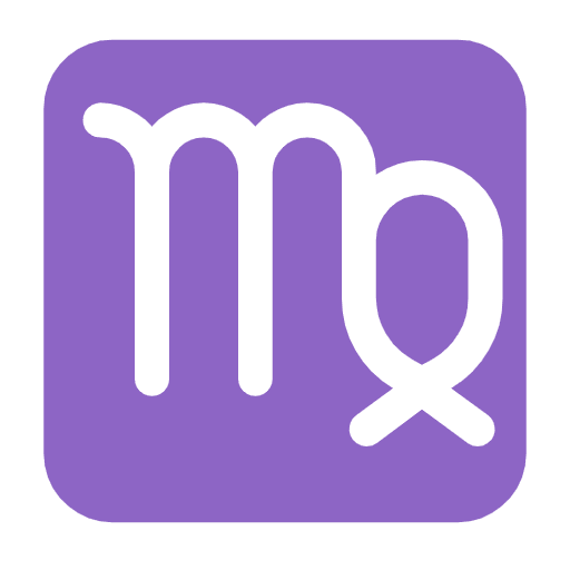 Microsoft design of the Virgo emoji verson:Windows-11-23H2