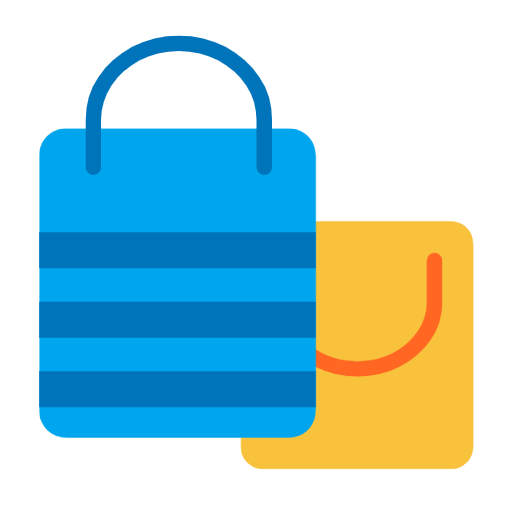 Microsoft design of the shopping bags emoji verson:Windows-11-23H2