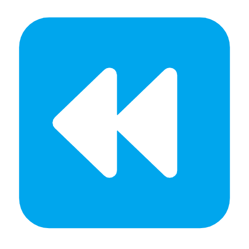 Microsoft design of the fast reverse button emoji verson:Windows-11-23H2