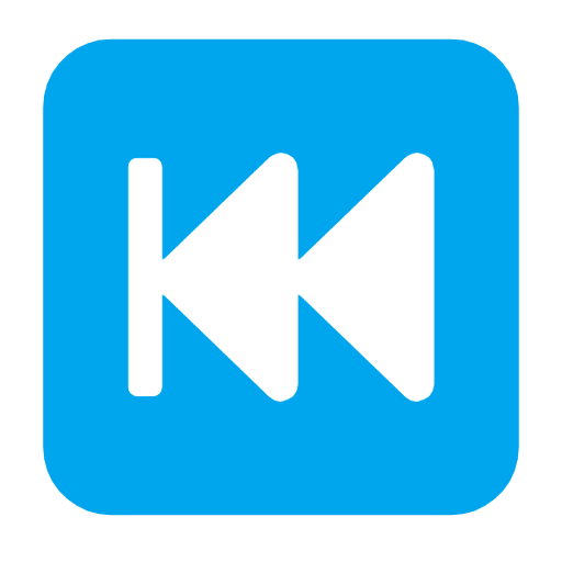 Microsoft design of the last track button emoji verson:Windows-11-23H2