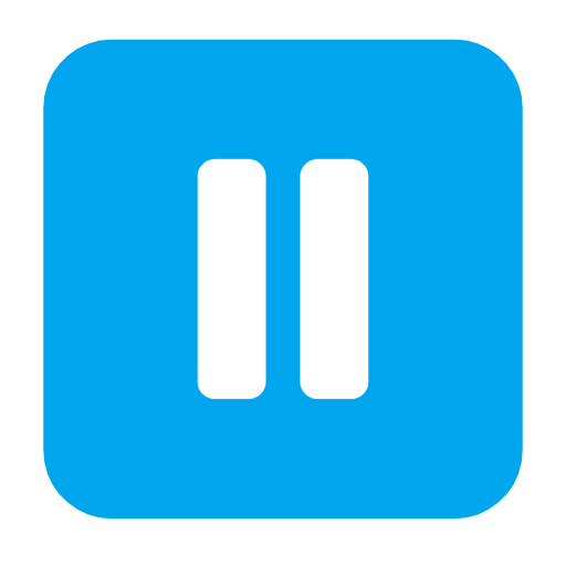 Microsoft design of the pause button emoji verson:Windows-11-23H2