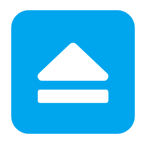 Microsoft design of the eject button emoji verson:Windows-11-23H2