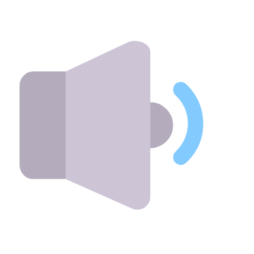 Microsoft design of the speaker medium volume emoji verson:Windows-11-23H2