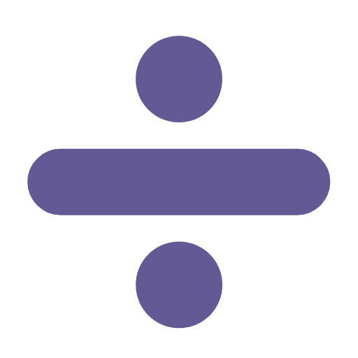 Microsoft design of the divide emoji verson:Windows-11-23H2