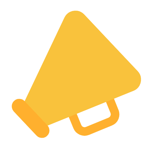 Microsoft design of the megaphone emoji verson:Windows-11-23H2
