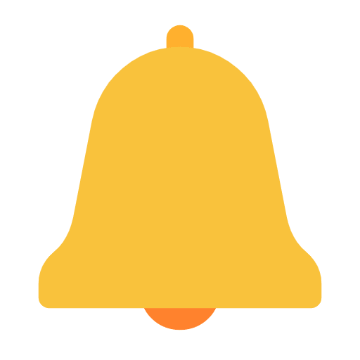 Microsoft design of the bell emoji verson:Windows-11-23H2