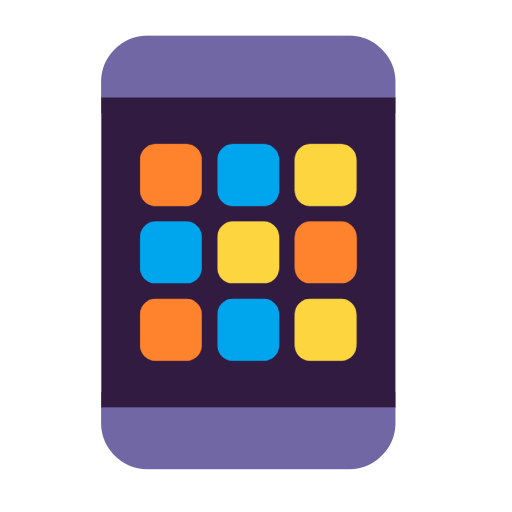 Microsoft design of the mobile phone emoji verson:Windows-11-23H2