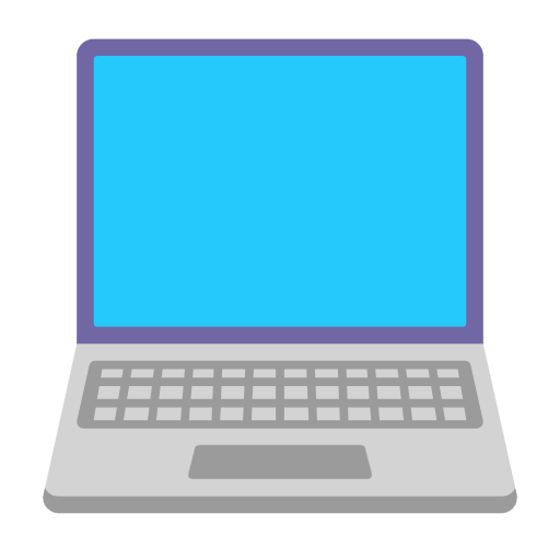 Microsoft design of the laptop emoji verson:Windows-11-23H2