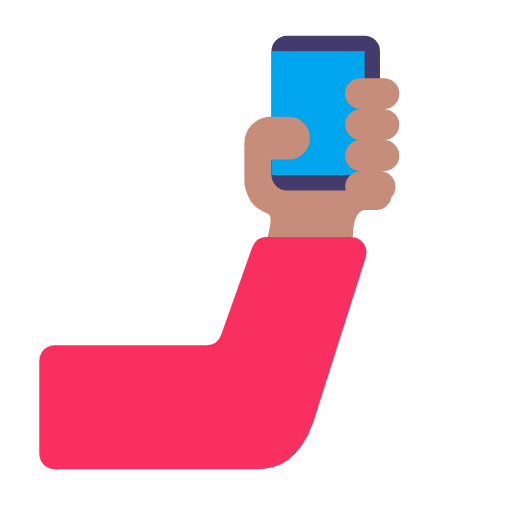 Microsoft design of the selfie: medium skin tone emoji verson:Windows-11-23H2