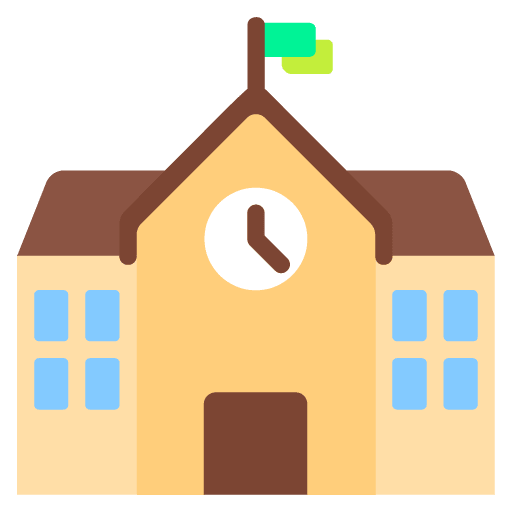 Microsoft design of the school emoji verson:Windows-11-22H2