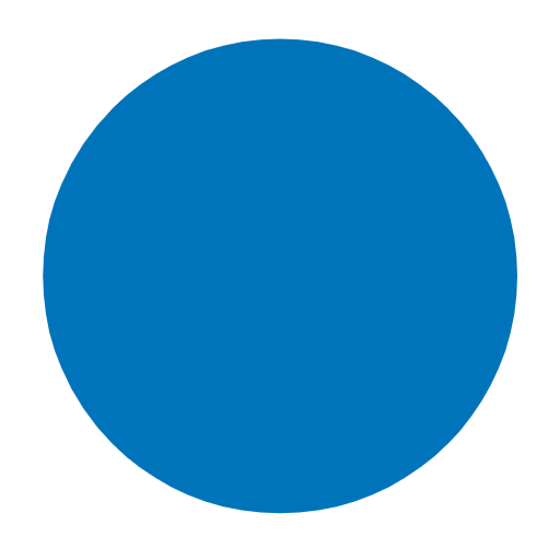 Microsoft design of the blue circle emoji verson:Windows-11-23H2