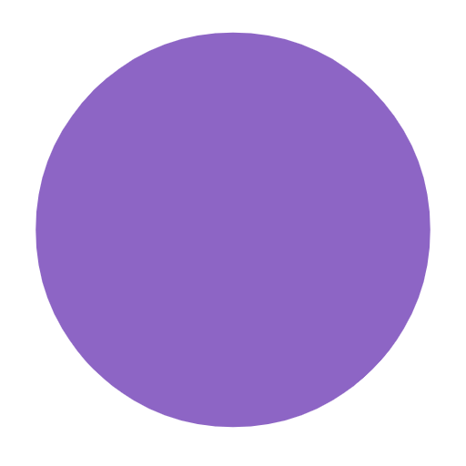Microsoft design of the purple circle emoji verson:Windows-11-23H2