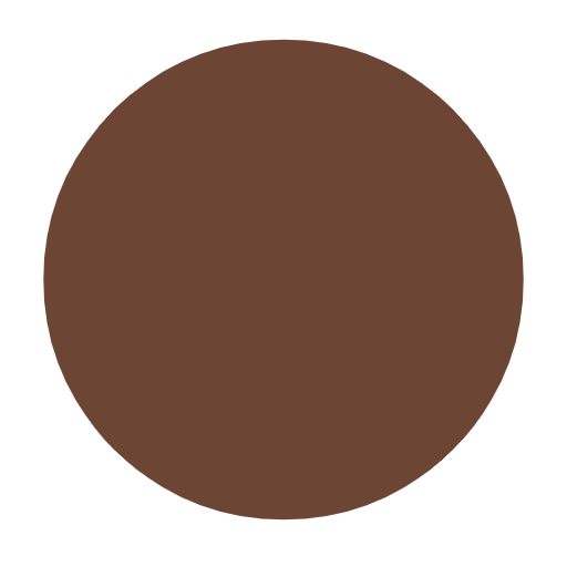 Microsoft design of the brown circle emoji verson:Windows-11-23H2