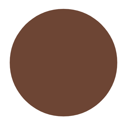 Microsoft design of the brown circle emoji verson:Windows-11-23H2