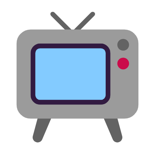 Microsoft design of the television emoji verson:Windows-11-23H2
