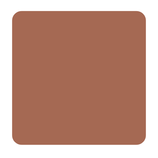 Microsoft design of the brown square emoji verson:Windows-11-23H2