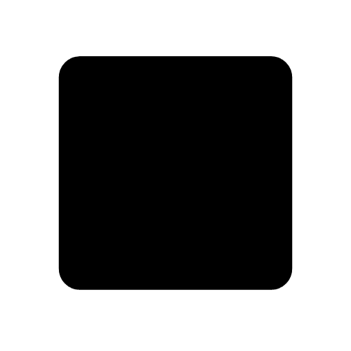 Microsoft design of the black medium square emoji verson:Windows-11-23H2