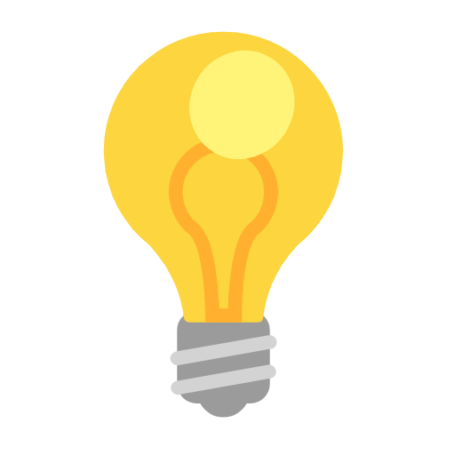 Microsoft design of the light bulb emoji verson:Windows-11-23H2
