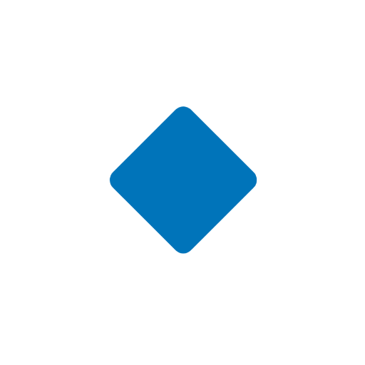 Microsoft design of the small blue diamond emoji verson:Windows-11-23H2