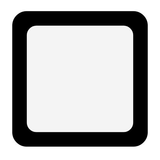 Microsoft design of the black square button emoji verson:Windows-11-23H2