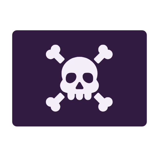 Microsoft design of the pirate flag emoji verson:Windows-11-23H2