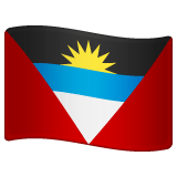 Whatsapp design of the flag: Antigua & Barbuda emoji verson:2.23.2.72