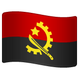 Whatsapp design of the flag: Angola emoji verson:2.23.2.72