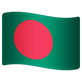 Whatsapp design of the flag: Bangladesh emoji verson:2.23.2.72