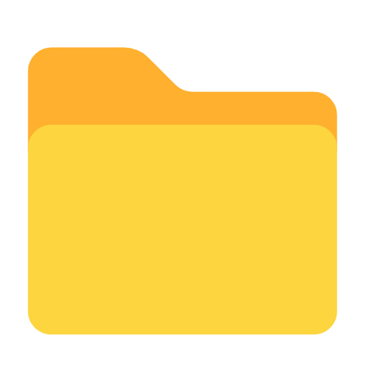 Microsoft design of the file folder emoji verson:Windows-11-23H2
