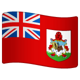 Whatsapp design of the flag: Bermuda emoji verson:2.23.2.72