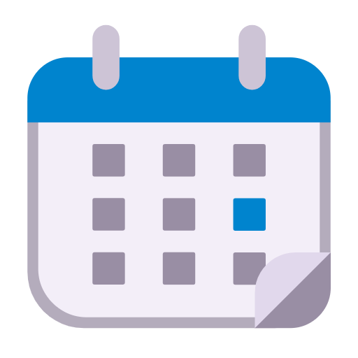 Microsoft design of the tear-off calendar emoji verson:Windows-11-23H2