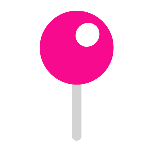 Microsoft design of the round pushpin emoji verson:Windows-11-23H2