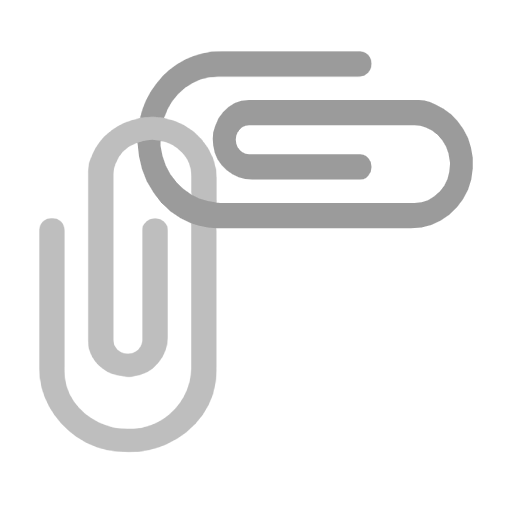 Microsoft design of the linked paperclips emoji verson:Windows-11-23H2